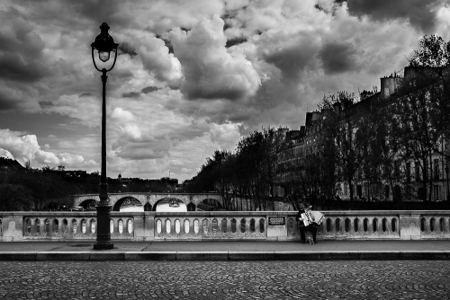 Paris, Pont Louis-Philippe - 2017